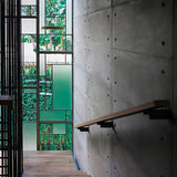 Stairwell lined with architectural concrete panel wall – FLOAT Concrete