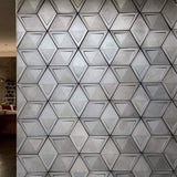 Eye-catching 3D panels with innovative textures and patterns to create stunning focal points in any room