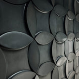 Beautiful 3D tiles for walls featuring organic textures, enhancing interior spaces with a unique and natural aesthetic