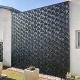 Concrete 3d tiles for exterior use, offering durability and a modern aesthetic for enhancing building facades
