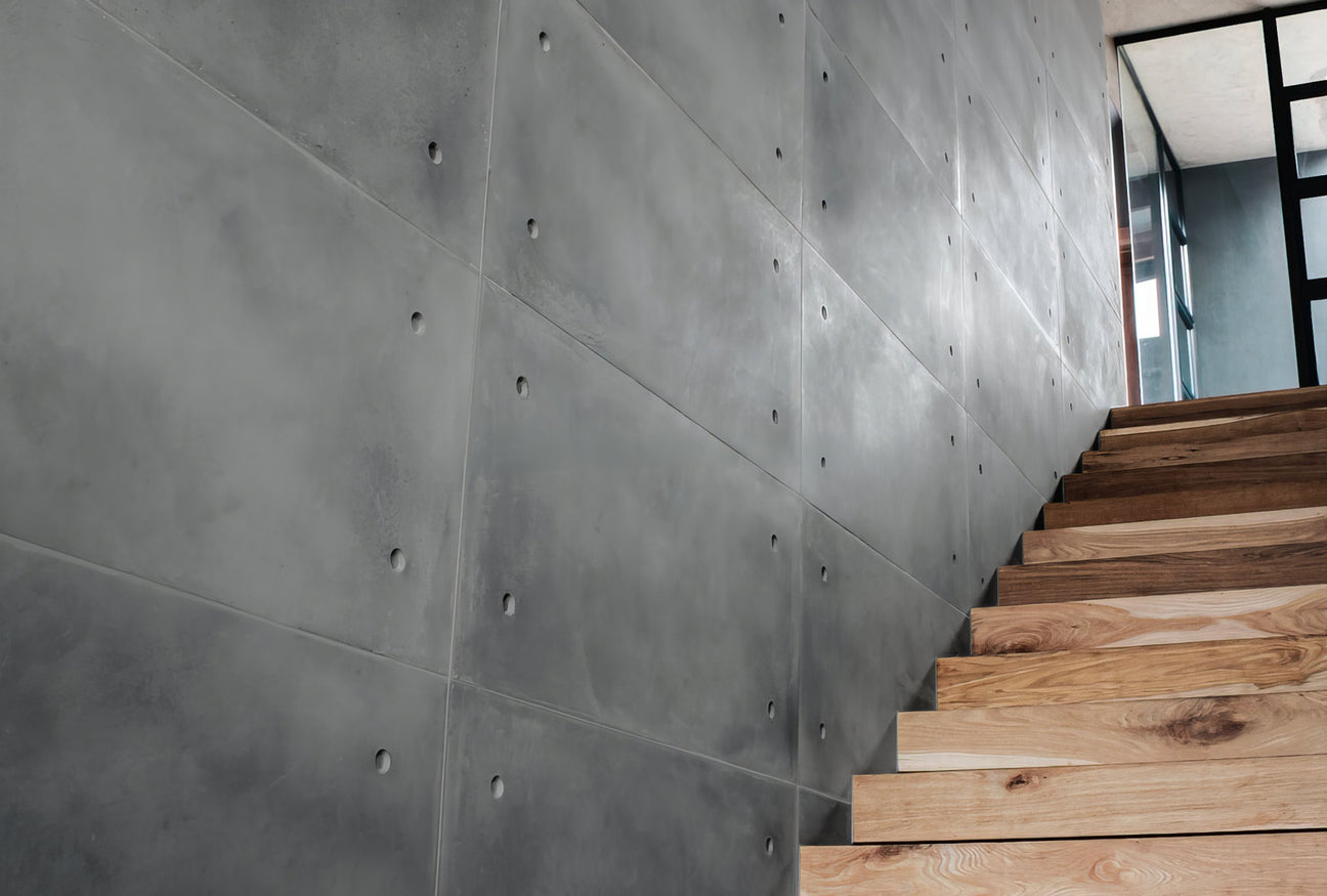 Exterior concrete panels offering reduced weight and excellent insulation, ideal for efficient and versatile construction