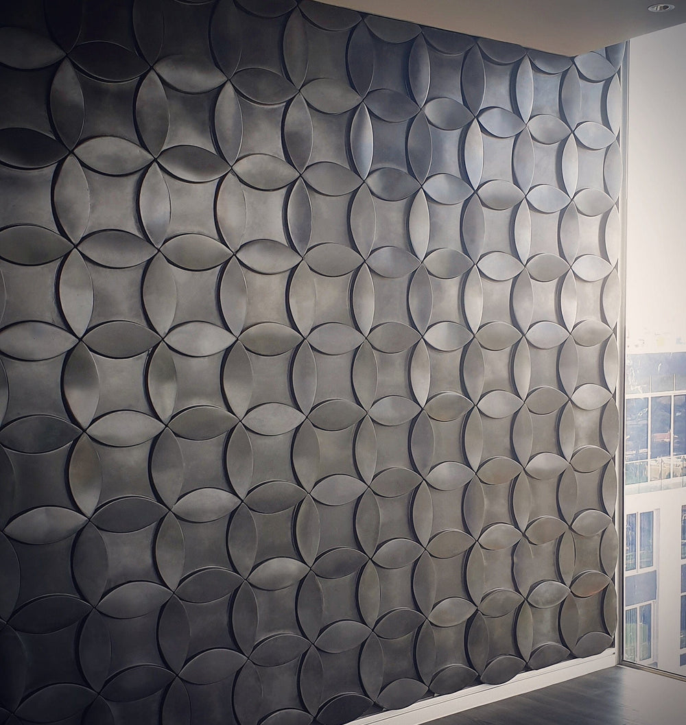 Concrete 3D wall tiles | FLOAT  