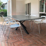 modern patio table set